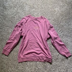 Nike Women's Mauve Crew Neck Sweater